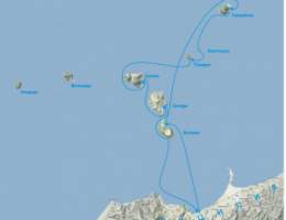 Маршрут для яхты по Италии: Липарские острова