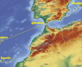 2021г.: Переход с  острова Майорка на остров  Тенерифе